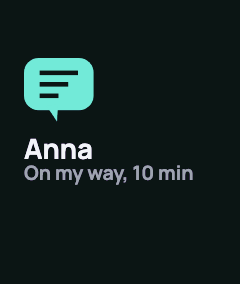 Lumi-Numi shows notifications