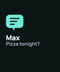 Lumi-Numi shows notifications