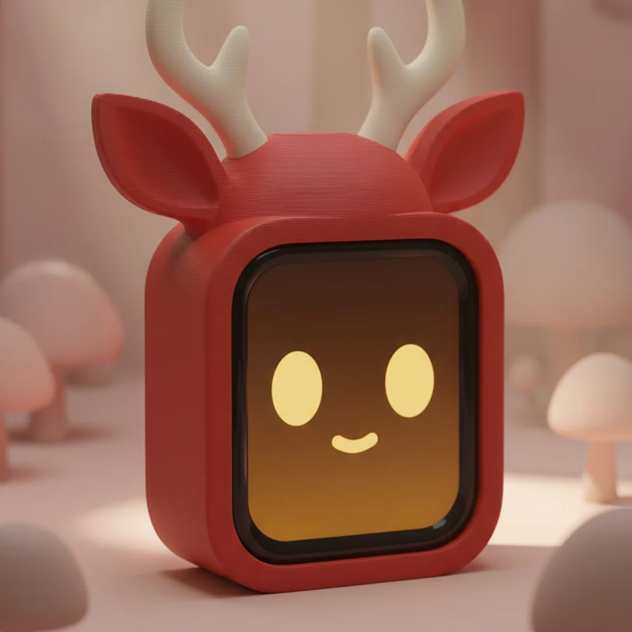Lumi-Numi in a printed deer shell
