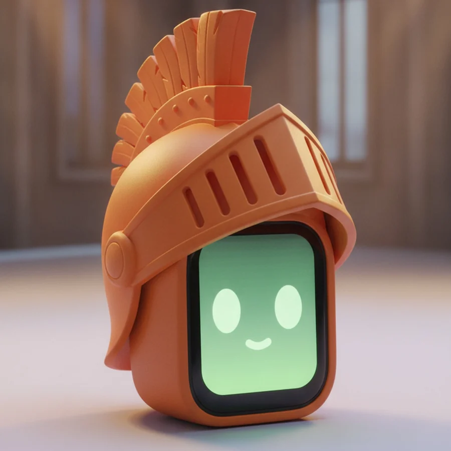 Lumi-Numi in a printed helmet shell