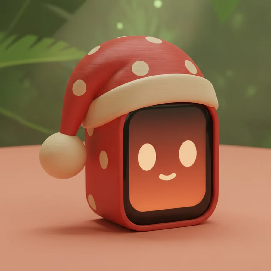 Lumi-Numi in a printed nightcap shell